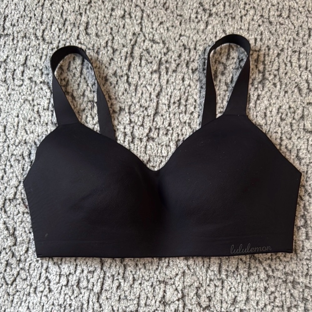 lululemon athletica Black Seamless Bra